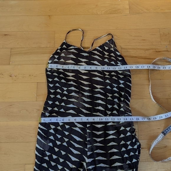 Gat Rimon 100% viscose abstract print jampsuit size 2 - Picture 11 of 12